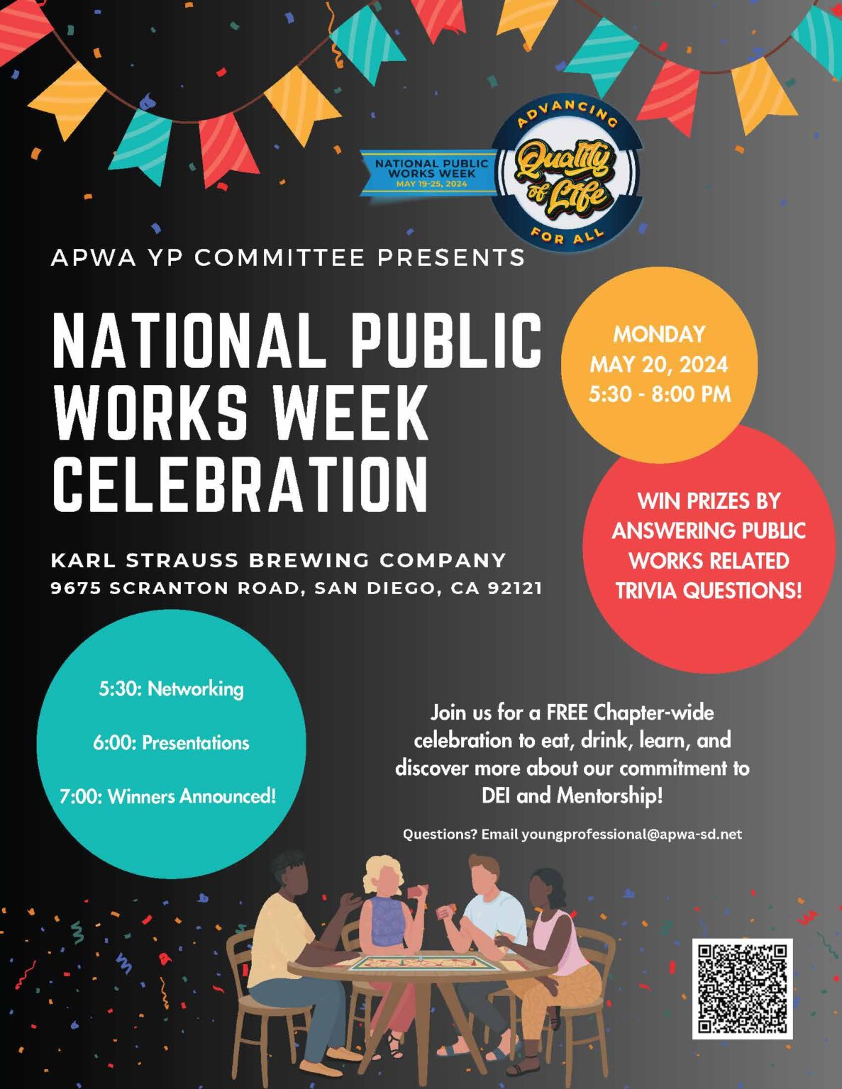 APWA YP Committee – National Public Works Week Happy Hour – APWA San ...