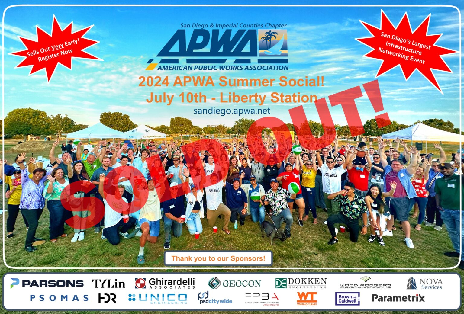 APWA 2024 Summer Social – APWA San Diego/Imperial Chapter